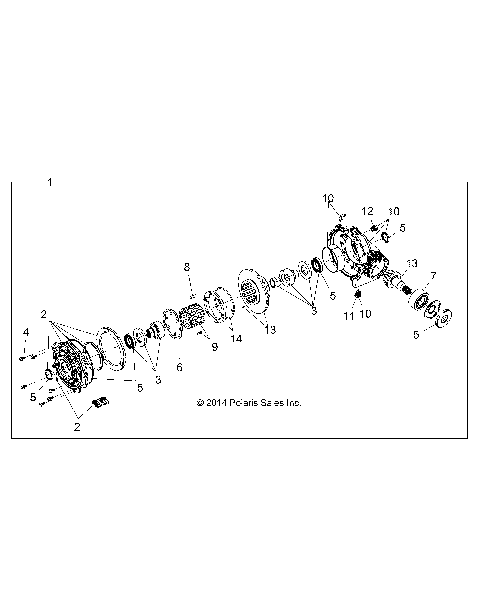 DRIVE TRAIN, FRONT GEARCASE - R16RT_87 (49RGRTRANS151000XP)