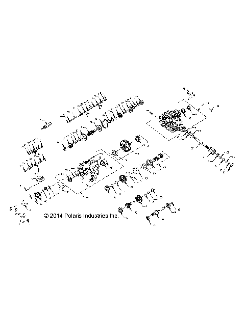 DRIVE TRAIN, MAIN GEARCASE - R15RMA32AA/AJ (49RGRGEARCASE1333378)