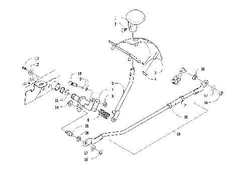 SHIFT LEVER ASSEMBLY [302145]