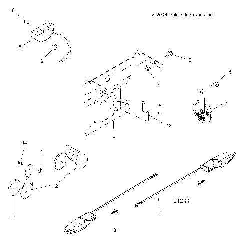ELECTRICAL, TURN SIGNALS, HORN and LICENSE PLATE LIGHT - A17SWS57C1/C2/E1/E2 [101233]
