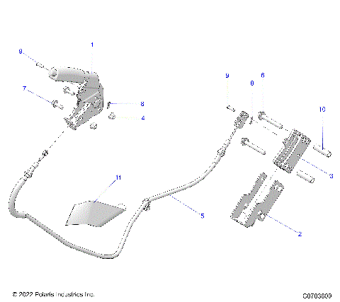 BRAKES, PARK BRAKE - G23GAB99CG/FG (C0703609)
