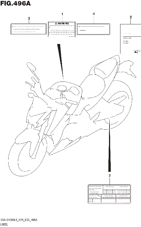 LABEL (GSX-S1000L6 E33)