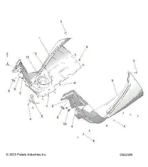 BODY, FENDERS - S24CEU5TSL (C602395)