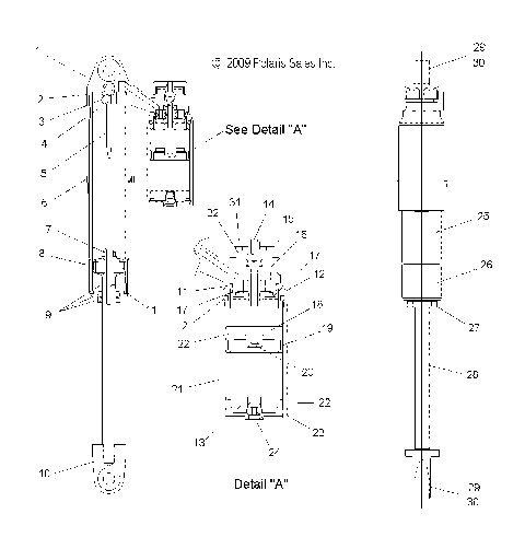 SUSPENSION, SHOCK, IFS, INTERNAL COMPONENTS (7043534) - S10PP8 ALL OPTIONS (49SNOWSHOCKIFS7043534IC)