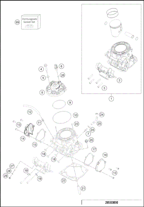 CYLINDER, CYLINDER HEAD