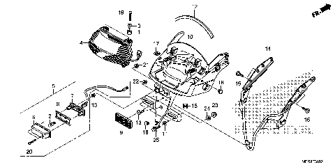 TAILLIGHT@LICENSE LIGHT