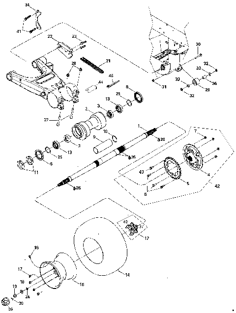 08- Drive System, Rear Europe