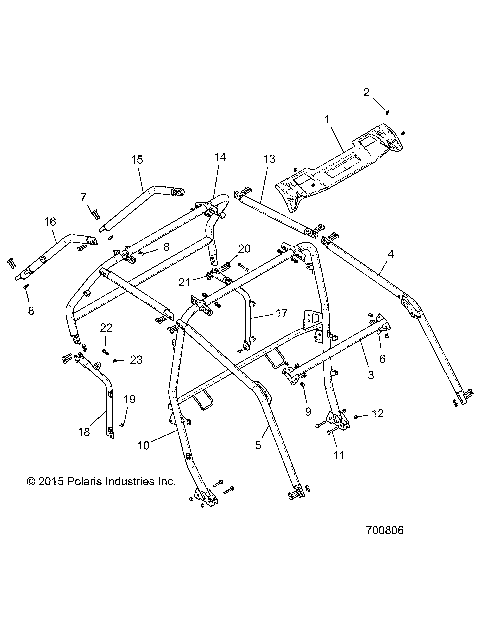 CHASSIS, CAB FRAME - Z19VFE99AD/BD/AK/BK/AN/BN/LD/K99AD/BD/AK/BK/AN/BN/LK/LE/L99AC/BC/M99AL (700806)