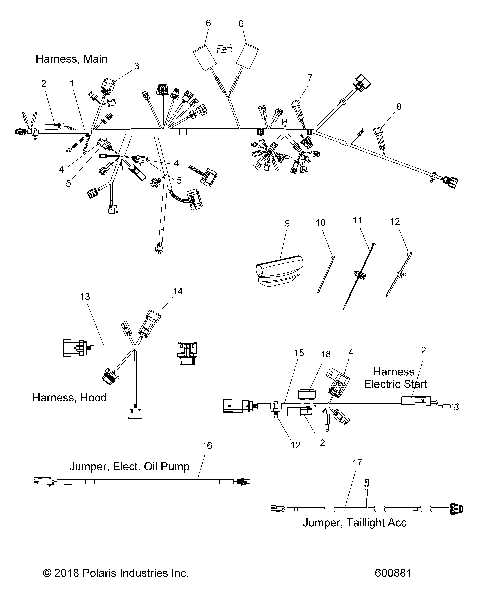 ELECTRICAL, WIRE HARNESS - S19EKB6PSL (600881)