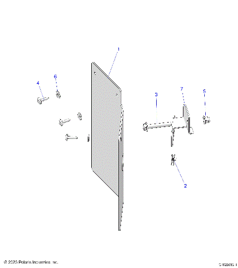 DRIVE TRAIN, MUD GUARDS - D26P4ED4D4 (C1028093-1)
