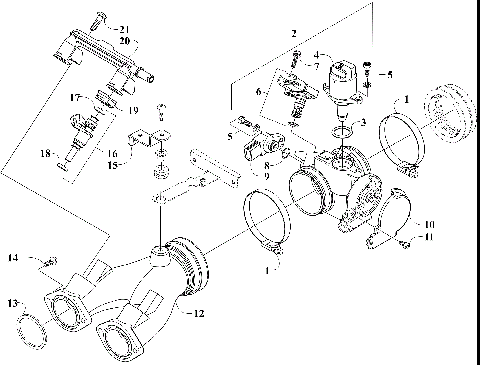 THROTTLE BODY ASSEMBLY [300030]
