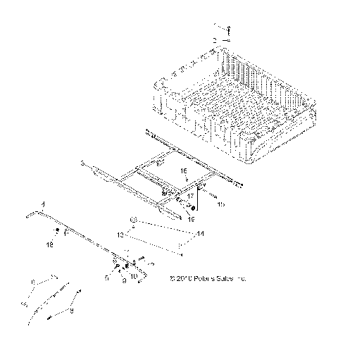 BODY, BOX MOUNTING - R14TH90DG (49RGRBOXMOUNTING11900D)