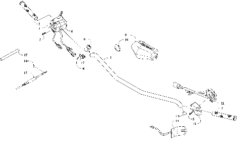 HANDLEBAR AND CONTROLS [110776]