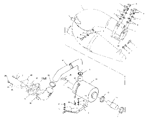 EXHAUST SYSTEM - W004999D (4955805580B006)