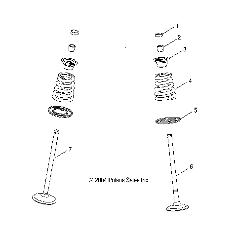 VALVES - W045304CA/IA/CB/IB/CC/IC (4990559055C03)