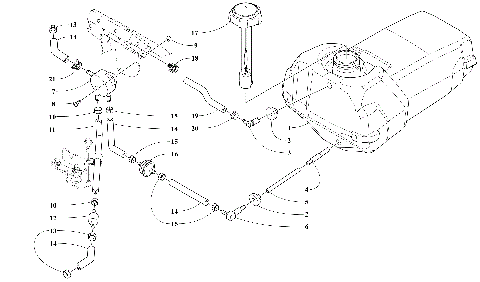 GAS TANK AND FUEL PUMP ASSEMBLIES [106085]