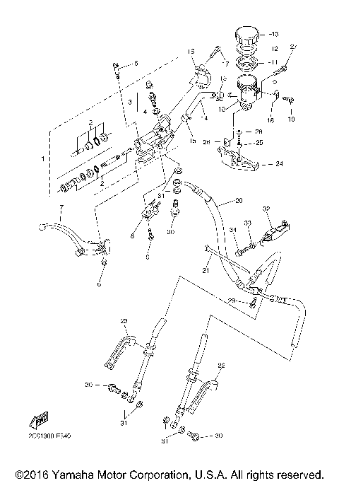 FRONT MASTER CYLINDER