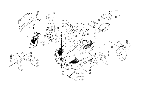 FRONT BODY PANEL AND HEADLIGHT ASSEMBLIES [93390]