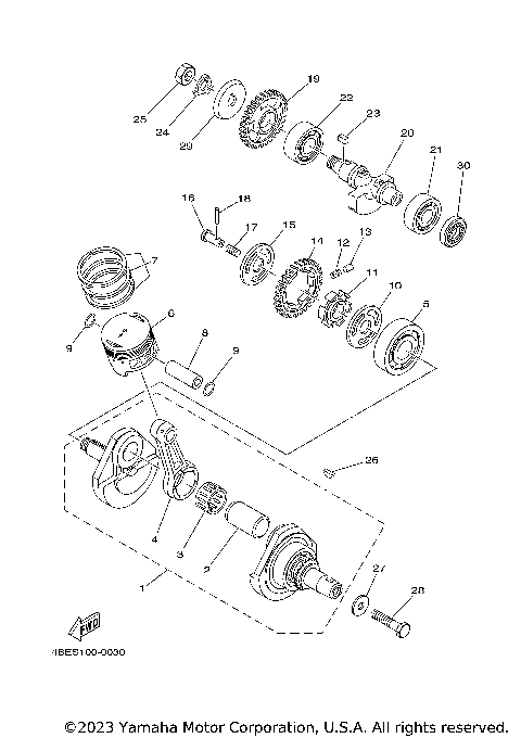 CRANKSHAFT & PISTON