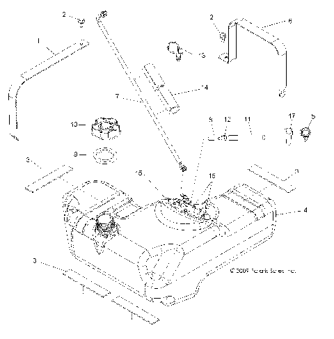BODY, FUEL TANK - R10VH76AB/AO/AQ/AW (49RGRFUEL10RZRS)