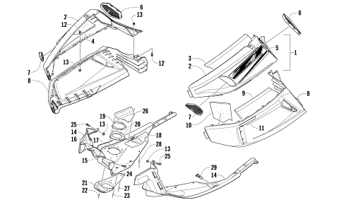 SKID PLATE AND SIDE PANEL ASSEMBLY