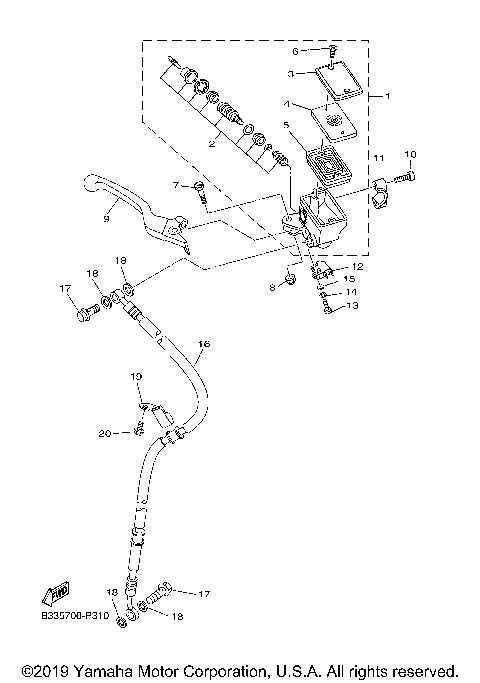 FRONT MASTER CYLINDER