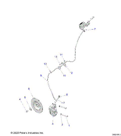 BRAKES, BRAKE ASM. - S23TDP9FS (C601793)