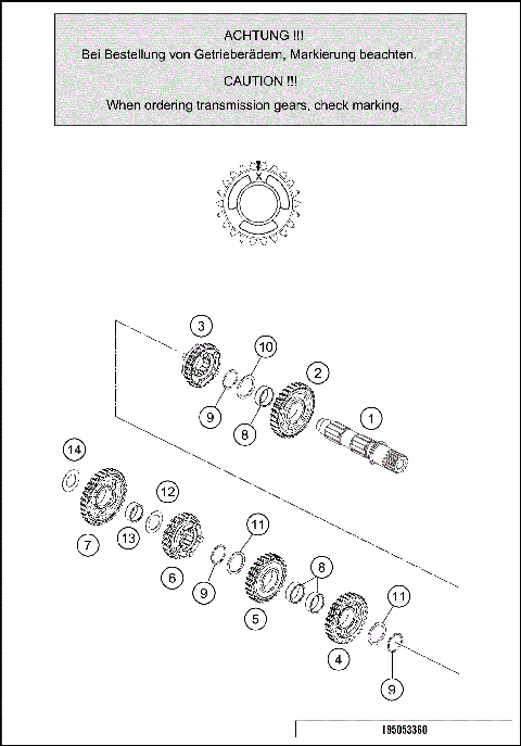 TRANSMISSION II - COUNTERSHAFT