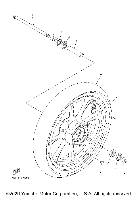 FRONT WHEEL