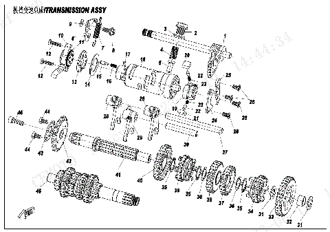 TRANSMISSION ASSY.