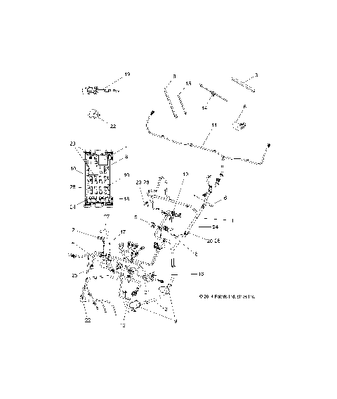 ELECTRICAL, WIRE HARNESSES - R15RMAEGC/GJ/EJ (49RGRHARNESS15EV)