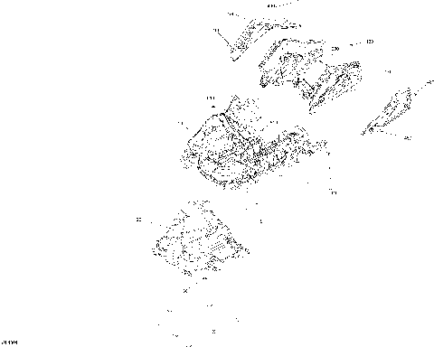 02- Air Intake Manifold - 850 E-TEC