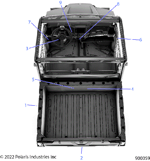 BODY, DECALS, GENERAL - R22MAK57B4 (900359)