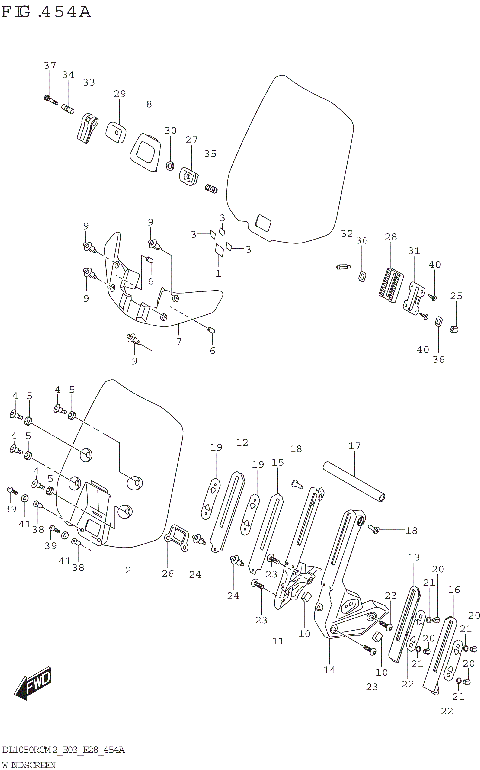 WINDSCREEN (DL1050RC)