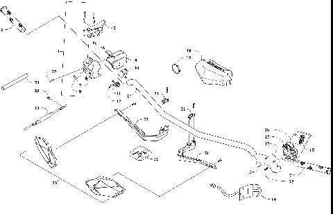 HANDLEBAR AND CONTROLS [108801]