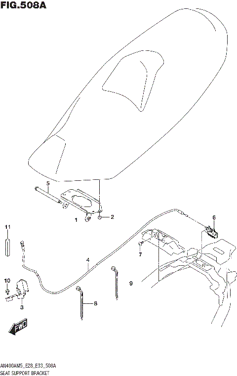 SEAT SUPPORT BRACKET