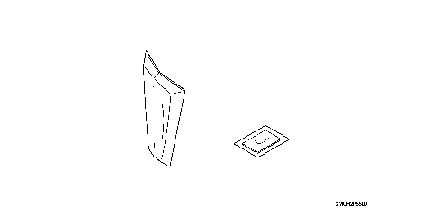 SPARK PLUG COVER TRIM