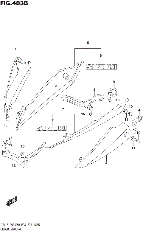 UNDER COWLING (GSX-S1000ZA)