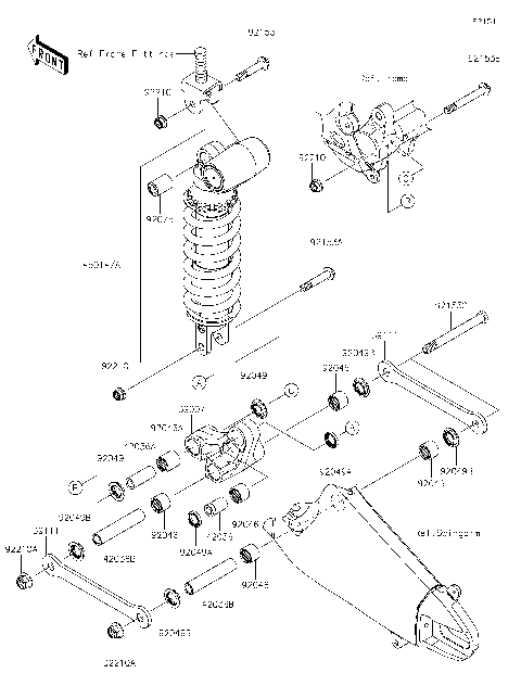 2025 Kawasaki Motorcycles Parts-Finder Diagrams | Team
