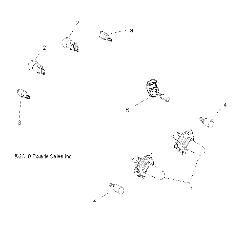 ELECTRICAL, BULBS - A20SDE57K5 [49ATVBULBS11SP500TR]