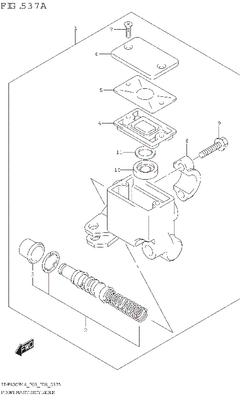 FRONT MASTER CYLINDER