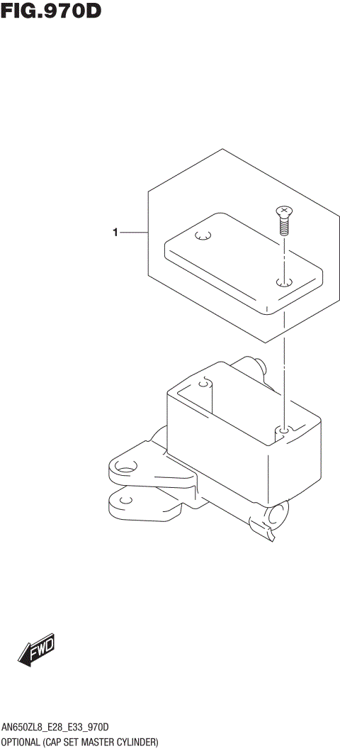 OPTIONAL (CAP SET MASTER CYLINDER)
