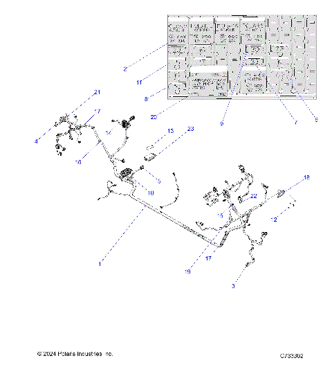 ELECTRICAL, WIRE HARNESS - R25TAA99A1/B1 (C733302)