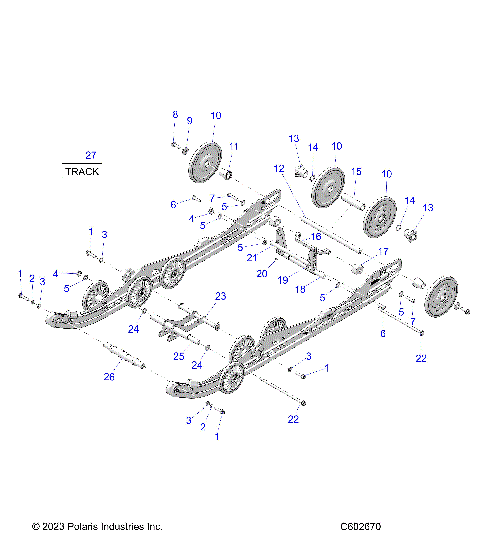 SUSPENSION, REAR - S24TDL6KSA (C602670)
