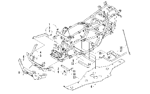 FRAME AND RELATED PARTS [85661]
