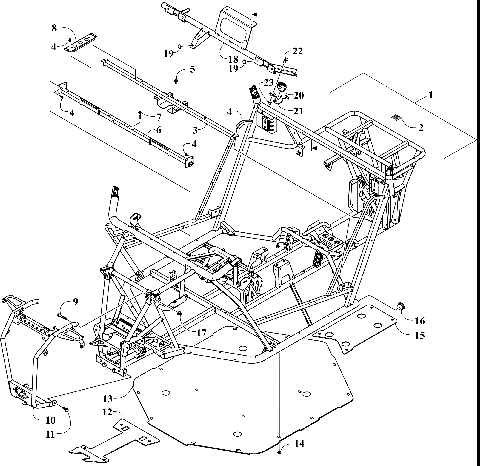 FRAME AND RELATED PARTS [302944]