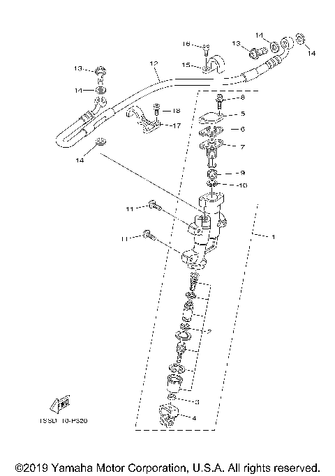 REAR MASTER CYLINDER