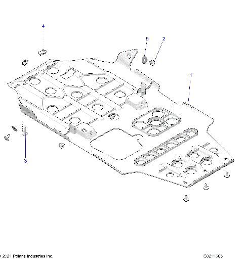 BODY, SKID PLATES - A26SLZ95AF (C0211565)