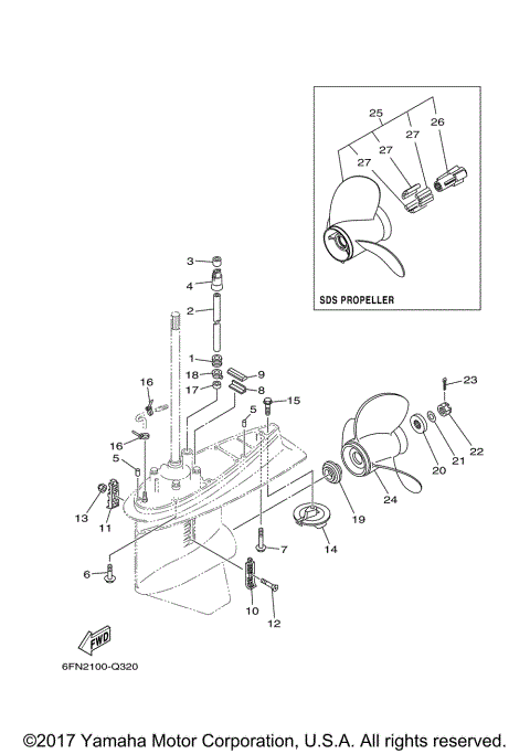 LOWER CASING DRIVE 2