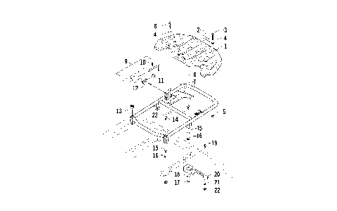 REAR RACK ASSEMBLY [93221]